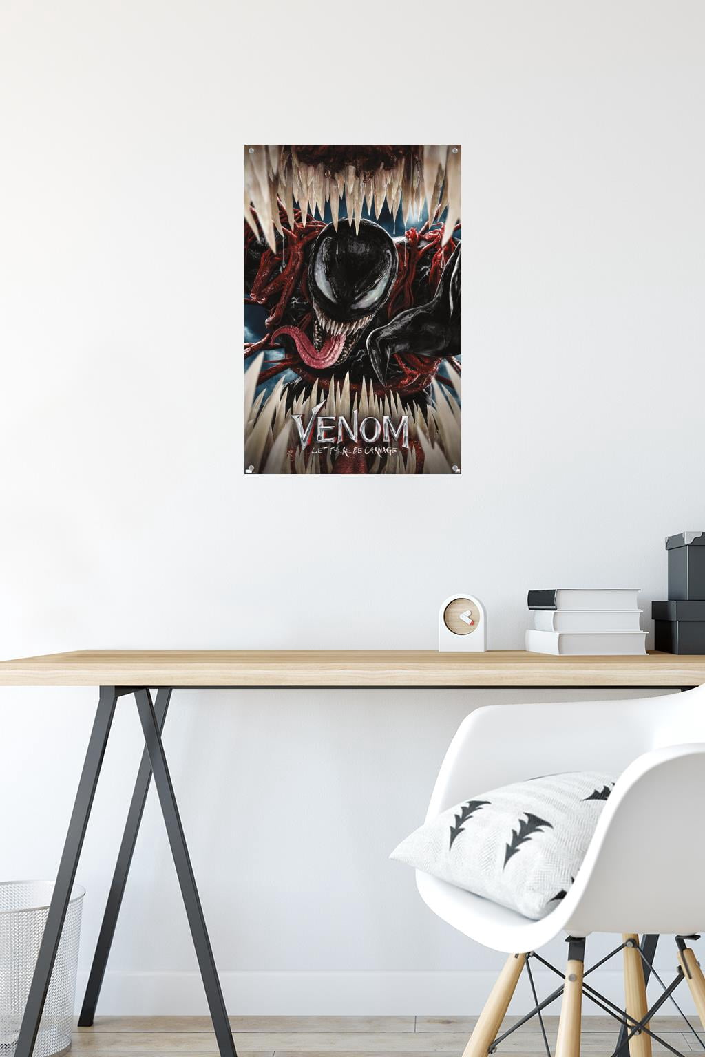 Marvel Venom: Let There be Carnage - Teaser Wall Poster with Push Pins, 14.725" x 22.375"