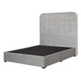 thumbnail image 2 of Recámara Queen Size Creta Gris Nickel con Cabecera + Box Base Cama, 2 of 8
