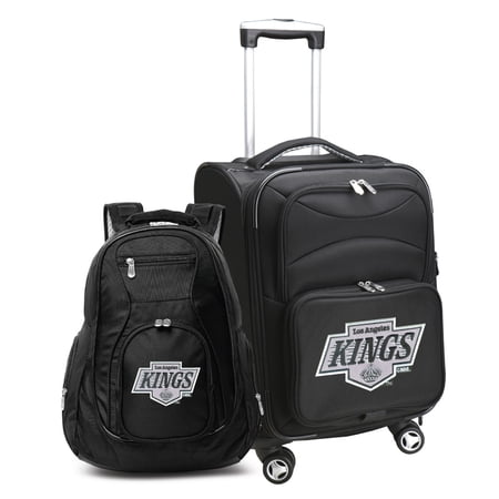 MOJO Black Los Angeles Kings Softside Carry-On & Backpack Set