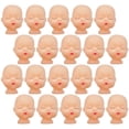 thumbnail image 3 of 20pcs DIY Doll Heads Keychain DIY Accessory Handmade Doll Heads DIY Doll Heads, 3 of 3