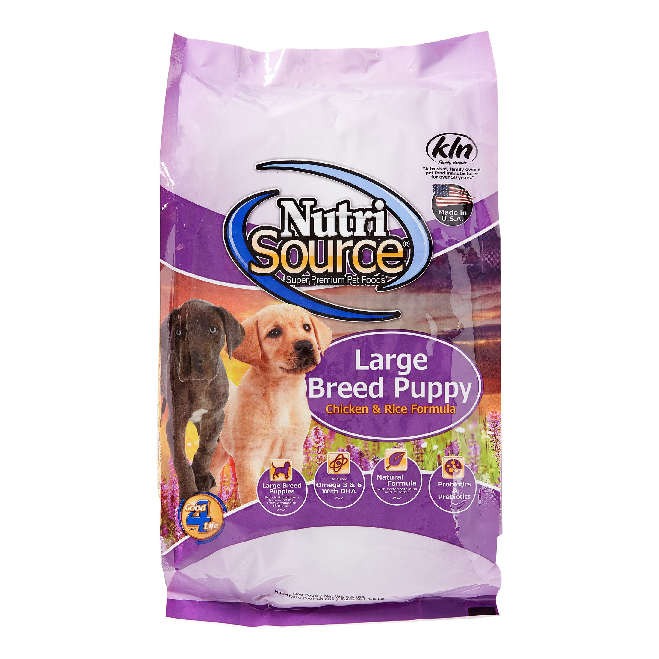 NutriSource Large Breed Puppy Dry Dog Food, 6.6 lb - Walmart.com