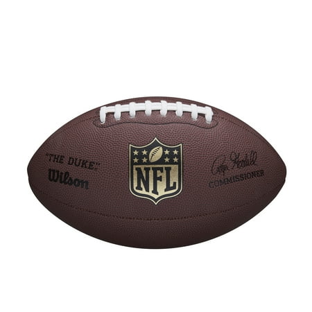 UPC 026388465729 product image for Wilson NFL  The Duke  Replica Composite Football  Official Size | upcitemdb.com