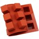 thumbnail image 3 of 15 cavidades molde cuadrado de silicona de 1,4 pulgadas, molde de cubo para hacer chocolate C, 3 of 5
