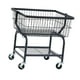 thumbnail image 4 of Carrito de lavandería enrollable con ruedas, cesta de ropa, cesta de almacenamiento de prendas de lavandería carro de lavandería para ropa sucia, 4 of 8