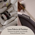 thumbnail image 4 of Evenflo Shyft DualRide Infant Car Seat and Stroller Combo with Green & Gentle Fabric, Champagne, 4 of 10