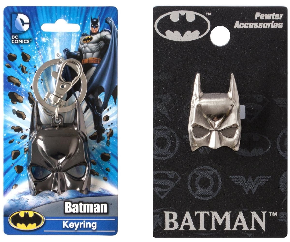 Batman Mask Pewter Key Ring - Walmart.com