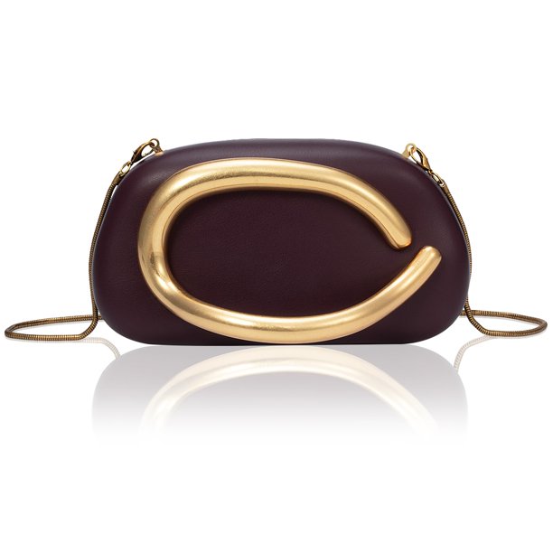 Bolsos de noche de piel sintética para mujer, bombones, bolso de mano, fácil de combinar con cadena, bandolera con decoración metálica