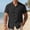 Black, variant on Tawop Short Sleeve Shirts for Men Cotton Casual Round Neck Solid Color Pullover Fitness Sports T Shirt Beige