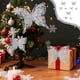 thumbnail image 1 of Christmas Decorations Christmas Tree Ornaments Wedding Decorations Gold Powder Butterflies 9-Piece Set Gold Powder Butterflies Photography Props, 1 of 9