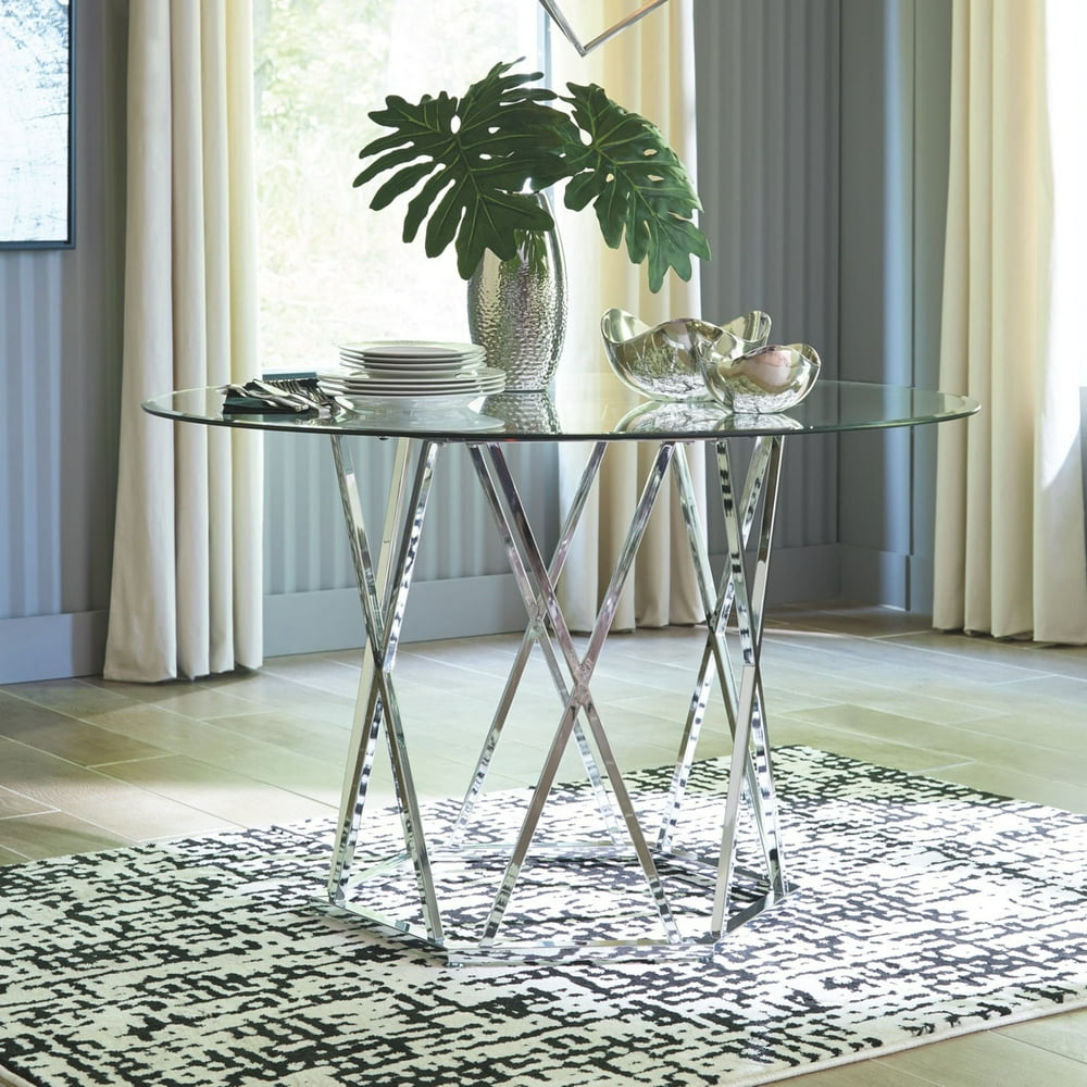 Signature Design By Ashley Madanere Round Dining Room Table