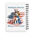 thumbnail image 2 of Democratic Beagle Making Woof Count Election 2024 Spiral Bound Journal Beagles Dog Lover Gifts Idea 5x7in Spiral Notebook - 01001, 2 of 5