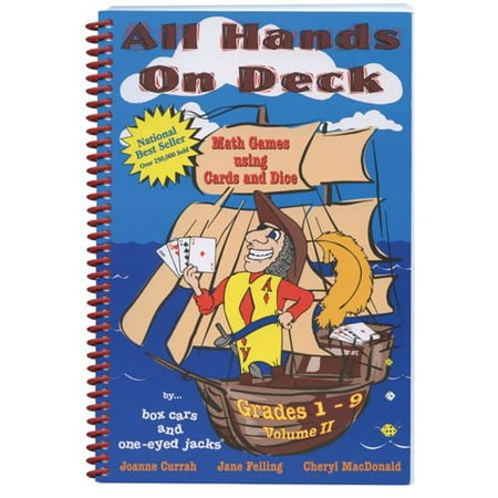 All Hands on Deck (Math Games using Cards and Dice, Volume II: Grades 1-9), Manual includes rules for more than 100 games for children ages 5 & up By (Best Way To Sell Used Games)