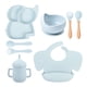 thumbnail image 1 of Vajilla antideslizante para niños Vajilla infantil de grado alimenticio Vajilla antideslizante para niños JShteea El nuevo, 1 of 1