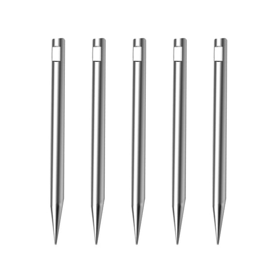 5Pcs Carbon Steel Jewelry Puncher Pins For Precise Hole Drilling And Pendant Stamping Practical Punching Tool