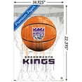 thumbnail image 3 of NBA Sacramento Kings - Drip Basketball 21 Wall Poster, 14.725" x 22.375", 3 of 3