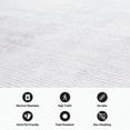 thumbnail image 6 of World Rug Gallery Contemporary Distressed Stripe Machine Washable 8'4"x11'6" Ivory Area Rug, 6 of 9