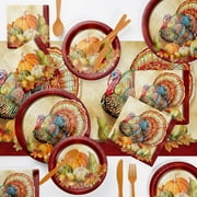 Large Traditions of Thanksgiving Party Supplies Kit (Serves 16 Guests)