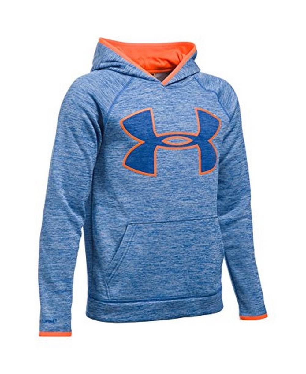 under armour hoodie blue and orange
