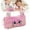 Pink, variant on Clearance Cute Pencil Pouch | Fashionable Soft Plush Cat Pen Pouch Case Gradient Colors Large Capacity Pencil Organizer Smooth Zipper Stationery Storage Bag