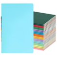 thumbnail image 1 of Cuadernos Foliom A5, paquete de 24, tapa kraft colorida, 60 páginas, 1 of 8