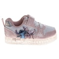 thumbnail image 3 of Disney Stitch Design Sneakers Girls, Cute Alien Casual Style Comfortable Fit Durable Tread Easy Wear (Toddler Big Kid), Pink White, Size: 8, 3 of 6