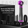 thumbnail image 6 of Daretodo 6 in 1 Hair Dryer Brush,Detachable Multi-Head Blow Dryer, 57℃ No Heat Damage Hair Volumizer,One-Step Hot Air Brush for Straightening,Curling,Drying,Multifunctional Hair Dryer Styling Tool, 6 of 9