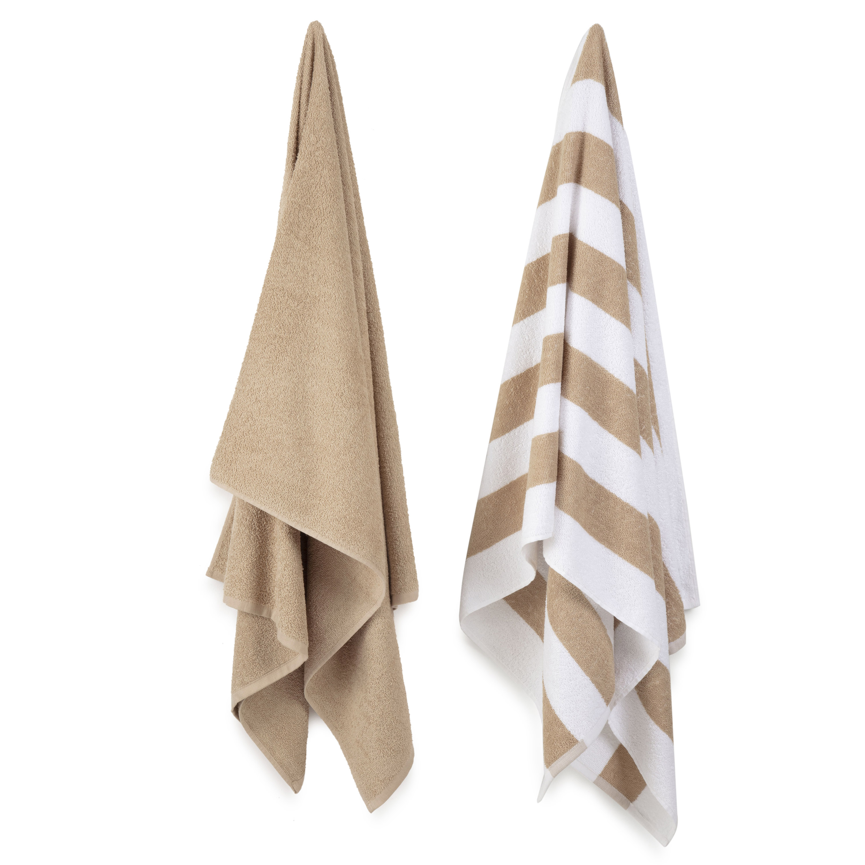 Westpoint Martex White Pool Towel, Beach Towel