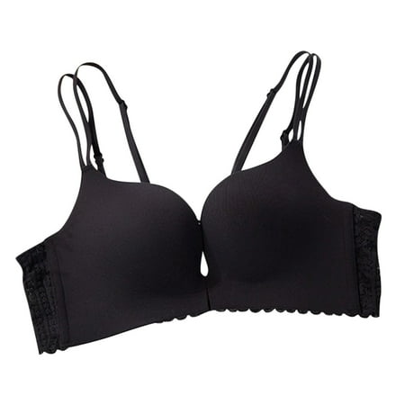 

asdoklhq Summer Fall Sports Bras for Women 2023 Womens Fashion Plus Clearance Women Solid Underwired Sexy Sports Underwear Lingerie Everyday Bras
