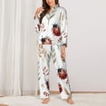 thumbnail image 2 of Sikiie Watercolor Ladybug Pajamas for Women Set, Womens Pajama Sets, Lounge Sets for Women, 2pjs for Women-Large, 2 of 7