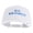 White, variant on US Air Force Navy Letter Embroidered Retro Cotton Blend Snapback Cap - Charcoal OSFM