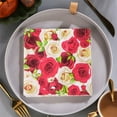 thumbnail image 6 of Fwttom Valentines Napkins, 20pcs Pink Napkins Disposable Handkerchiefs with Red Roses Patterned, Paper Napkins for Holiday, Valentines Day Restaurant & Surprise Night, 6 of 6