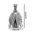 thumbnail image 5 of Motorcycle Good Luck Bell, 5D Angel Riding Bell for Bikers, Lucky Charm Accessory, 5 of 5