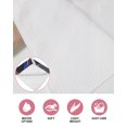 thumbnail image 6 of Blue Brown Geometric Kitchen Dish Towels for Drying Dishes Set of 2, Modern Abstract Art Lines Waffle Weave Microfiber Hand Tea Bathroom Towels Quick Dry & Absorbent Towel 12x12, 6 of 7