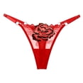 thumbnail image 3 of Elegant Women’s Underwear Set Exquisite Embroidered Thong with Low Rise Cutout Design for Everyday Comfort and, 3 of 3