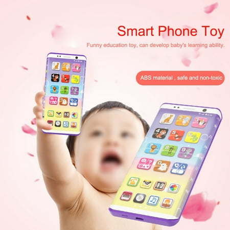 EECOO Mutifunctional Smart Phone Toy,Educational Multifunctional Smart Phone Toy With USB Port Touch Screen for Child Kid Baby,Smart Phone