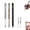 3*Mix, variant on Geometric Decompression Pen — Press to Transform, Crinkle Pens Funny Pens for Adults,Metallic Geometric Morphing Ballpoint Pen, Metal Shape Shifting Switch Pen