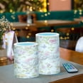 thumbnail image 6 of WOBOGO Size Combo Candle Flickering Flameless with Remote Control and Timer for Romantic Atmosphere Colorful Flowers Unicorns Pattern, 6 of 7