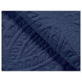 thumbnail image 4 of Austin 3-piece Oversized Bedspread Coverlet Set (King, Navy), 4 of 5