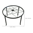 thumbnail image 2 of Houderco Soporte Rústico De Metal Para Plantas Con Duradero Ideal Para Y Jardín, 2 of 8