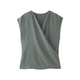 thumbnail image 5 of HH TRAF - Chaleco sin mangas con escote en V y hombros descubiertos para mujer, estilo elegante, informal, ajustado, ropa de calle, 3 colores, para verano, 5 of 5