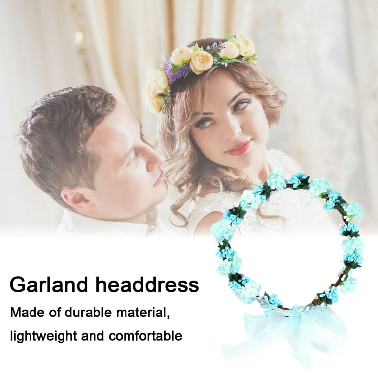 sunsanly Flower Garland Headband Women Girl Garland
