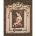 thumbnail image 3 of Poloson, Kimberly 15x18 Black Modern Framed Museum Art Print Titled - Corsets II, 3 of 5