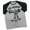 T-Shirt Heather Grey, variant on GYMISH RAGLAN The Heavier The Better Workout Gym T-Shirt – Funny Gym Shirt for Men, Men's Weightlifting Tee, Fitness & Bodybuilding Apparel