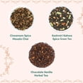 thumbnail image 6 of VAHDAM, BLUSH - Assorted Tea Gift Set, 3 Premium Teas in Tin Caddy Presentation Box | Loose Leaf Teas | Gift for everyone, 6 of 11