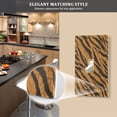 thumbnail image 5 of Light Switch Cover Switch Plate Outlet Cover Plug Cover for Electrical Toggle Switch Tiger Stripes Pattern, 5 of 6