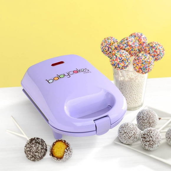 Babycakes Mini Cake Pop Maker, Lilac, 9-Pop