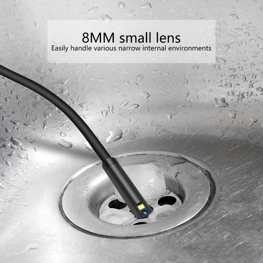 Endoscope Camera with Light, 1080P Borescope with 9 Adjustable LED Light,Endoscope Snake Camera IP68