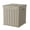 Gray Brown, variant on Decksplore 30 Gallon Lockable Resin Deck Box, Waterproof & Outdoor Storage Box for Outdoor Cushion Storage and Outdoor Delivery Storage,Brown