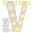 thumbnail image 3 of Alphabet Marquee Letters Sign LED Marquee Number Lights Sign with Timer Remote for Night Light，LED Letter Lights, 3 of 4