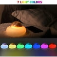 thumbnail image 1 of Enfants Veilleuse, SAYDY USB Rechargeable Mignon Silicone Chien Vaisseau Spatial Lampe de Chevet, 1 of 5